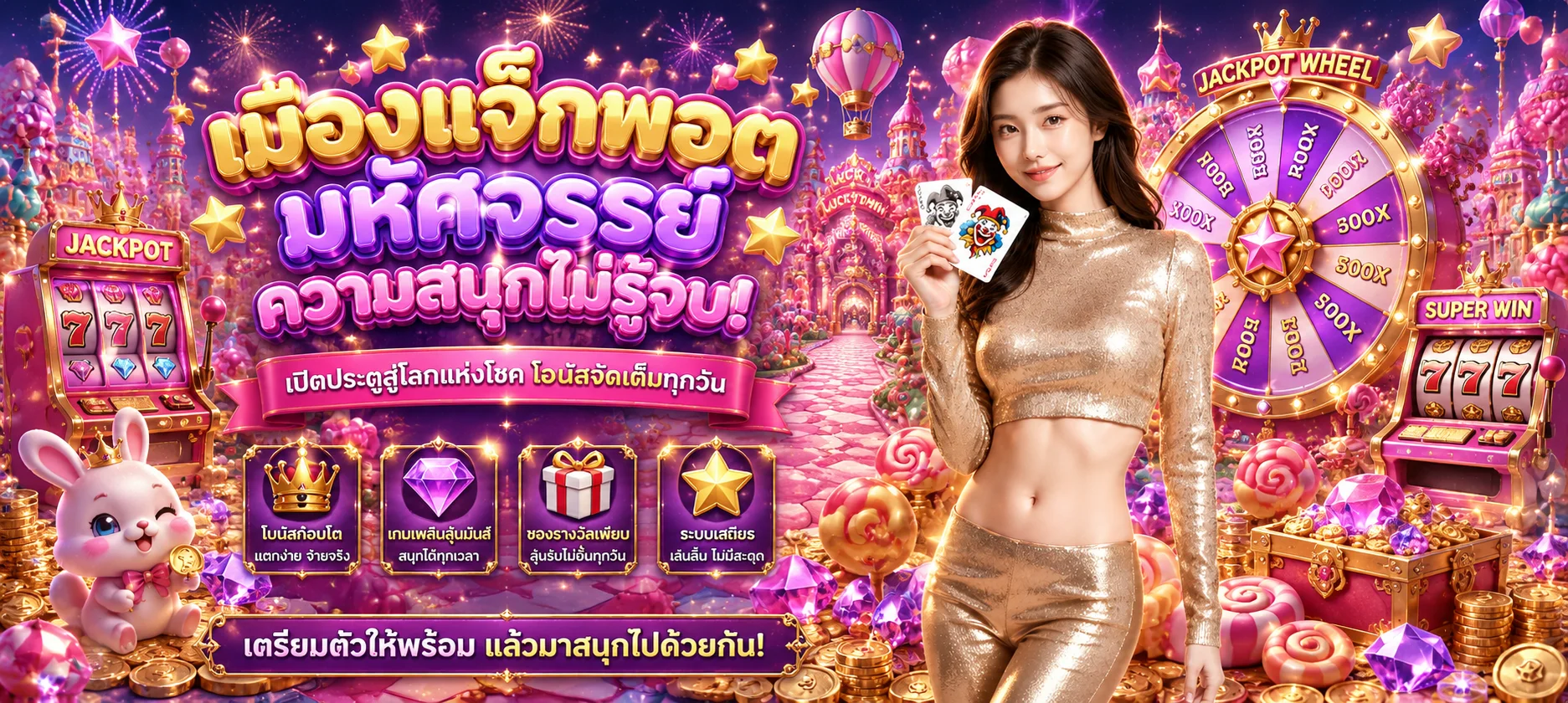 ทดลองเล่นสล็อตฟรีบน Crybaby168 หน้าจอเดโม